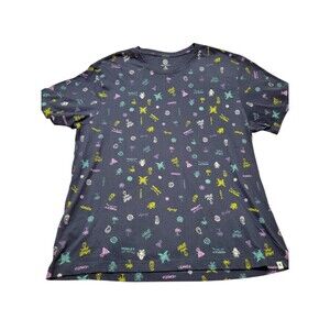 NWT Hurley Brand Born From Water Men's XL Miami Have Fun AOP Jersey A18.25